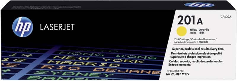 Toner HP 201A D'origine CF402A Jaune