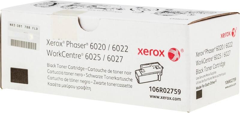 Toner D'origine 106R02759 Xerox Noir