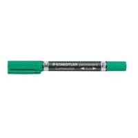 Marqueur STAEDTLER Lumocolor Duo 348 Moyen Ogive 0,6 - 1,5 mm Vert Rechargeable