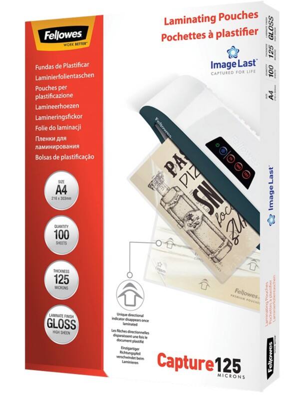 Pochette de plastification Fellowes ImageLast Transparent A4 21,6 x 30,3 cm 100 Unités