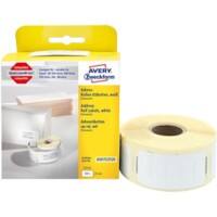 Étiquette d'adresse Avery LW S0722520 / 11352 Dymo Compatibles Autocollantes Blanc 25 x 54 mm