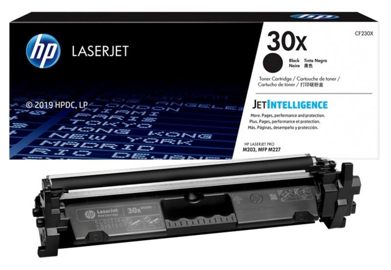 Toner HP 30X D'origine CF230X Noir