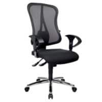 Siège de bureau TOPSTAR Deluxe Filet Tissu Noir