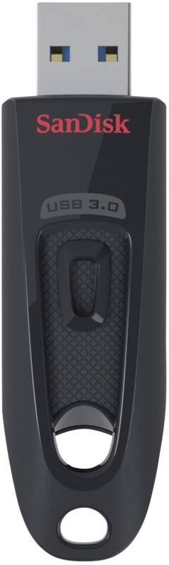 Clé USB SanDisk Cruzer Ultra Fit 128 Go Noir