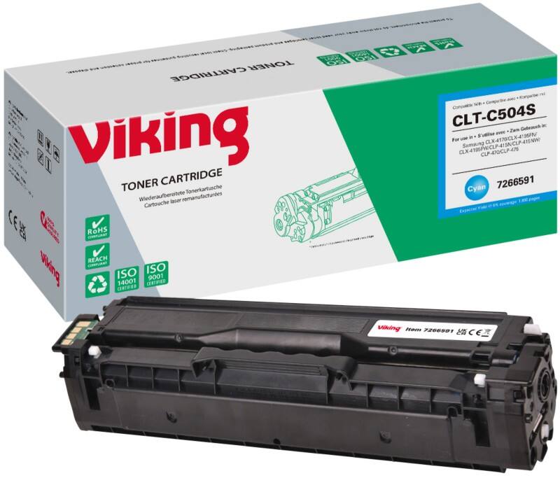 Toner Viking compatible Samsung CLT-C504S/ELS Cyan