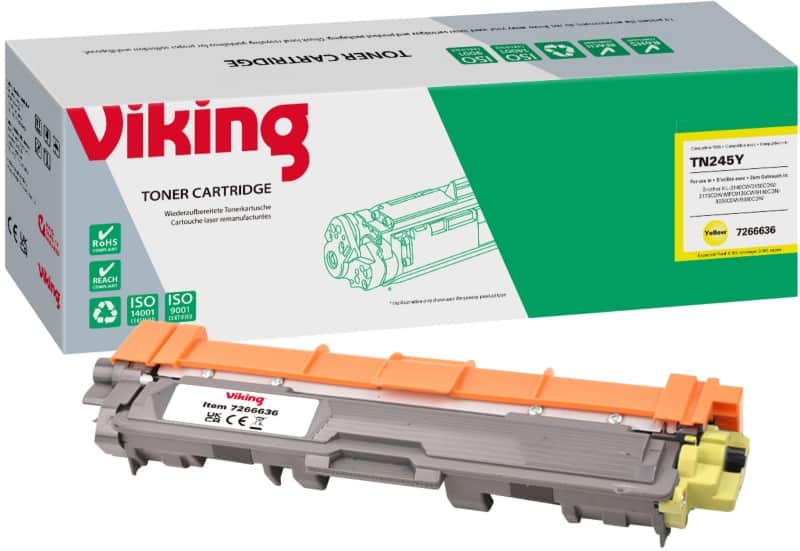 Toner Viking compatible Brother TN-245Y Jaune
