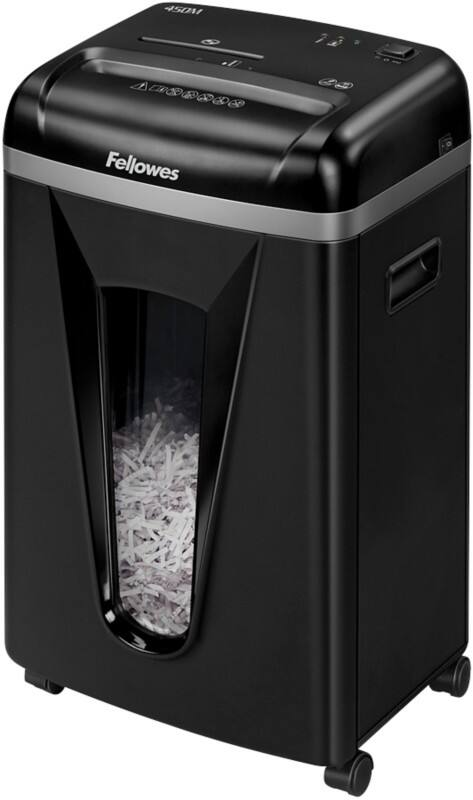 Destructeur de documents Fellowes Powershred 9 Feuilles 9 Feuilles Micro coupe Niveau de sécurité P-5, T-1 22 L 450M