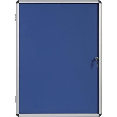 Vitrine d'affichage Bi-Office Enclore 16 x A4 94 x 128,8 cm Bleu