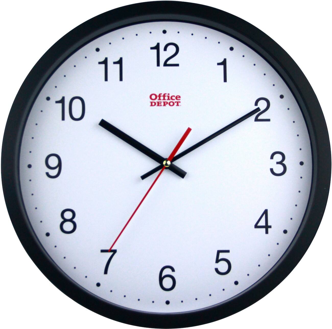 Horloge murale Office Depot RD3330B 31,5 x 5 cm Noir, blanc