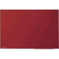 Tableau en verre Legamaster 7-104743 magnétique 80 x 60 cm Rouge