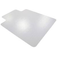 Tapis protège-sol Viking PVC (Polychlorure de vinyle) Standard Rebord, Rectangulaire Transparent 120 x 90 cm