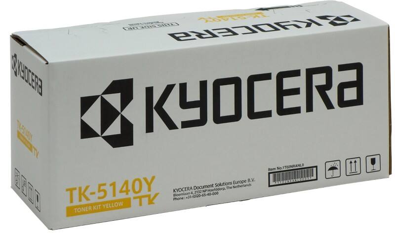 Toner TK-5140Y D'origine Kyocera Jaune