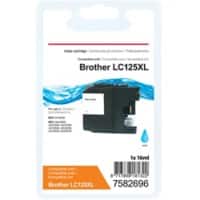 Cartouche jet d'encre Viking Compatible Brother LC125XL Cyan