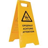 Panneau de signalisation BETRA PP (Polypropylène) 30 x 63 cm Jaune