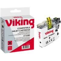 Cartouche jet d'encre Viking Compatible Brother LC123 Noir