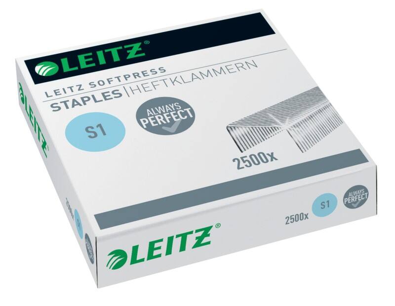 Agrafes Leitz Softpress S1 54970000 Argenté 2 500 Agrafes
