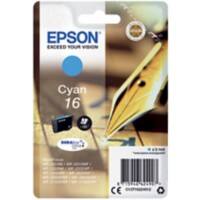Cartouche jet d'encre Epson D'origine 16 Cyan C13T16224012