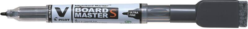 Marqueur pour tableau blanc Pilot V-Board Master S Non permanent Noir Extra fin Ogive - 6 mm 80% Recyclé