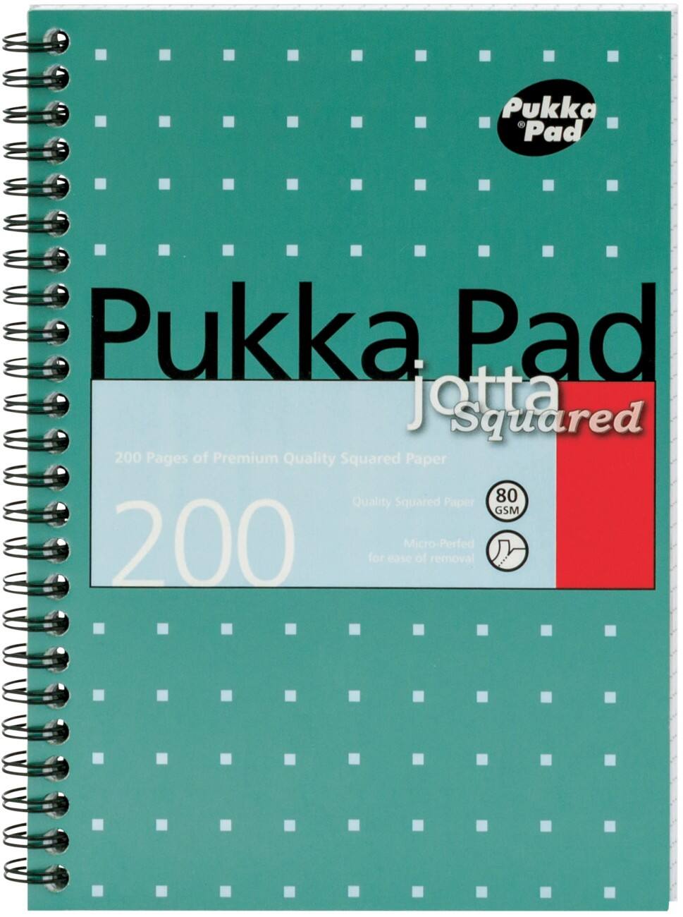 Bloc-notes Pukka Pad Jotta Assortiment 5 mm Quadrillé A5 3 unités