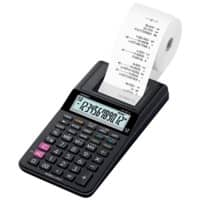 Calculatrice imprimante Casio HR-8RCE Avec rouleau 12 chiffres Noir