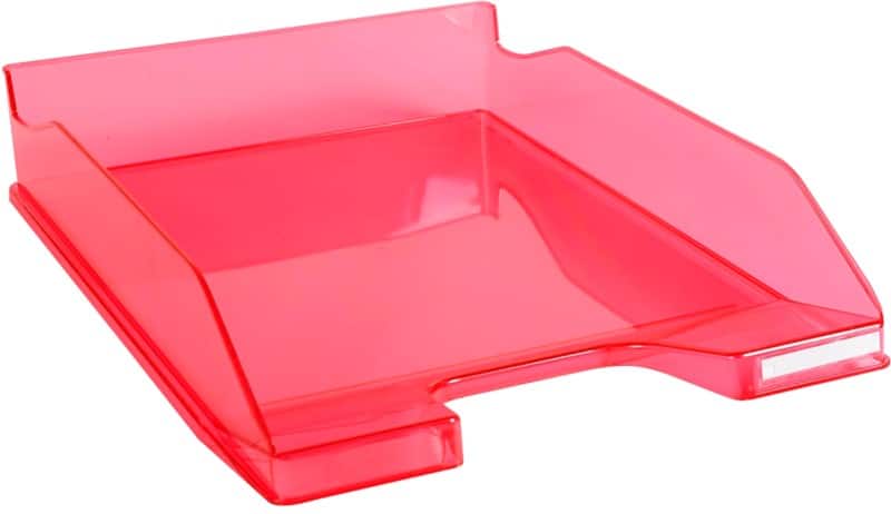 Corbeille à courrier Exacompta Classic Polystyrène Rose A4+ 25,5 x 34,7 x 6,5 cm