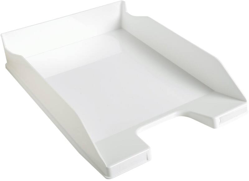 Corbeille à courrier Exacompta Classic PS Blanc A4+ 25,5 x 34,7 x 6,5 cm