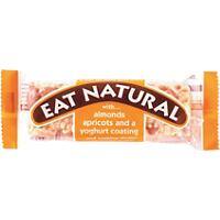 Barres de céréales Eat Natural Amandes, abricots et yaourt 12 Unités de 50 g