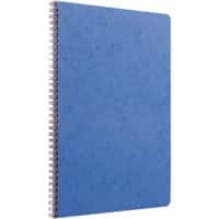 Cahier à spirales Clairefontaine Agebag A4 Bleu Couverture en carte lustrée Quadrillé 50 feuilles