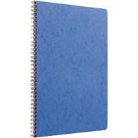 Cahier à spirales Clairefontaine Agebag A4 Bleu Couverture en carte lustrée Quadrillé Reliure en spirale 50 feuilles