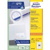 Étiquettes universelles AVERY Zweckform 3474-200 Blanc 70 x 37 mm 220 Feuilles de 24 Étiquettes