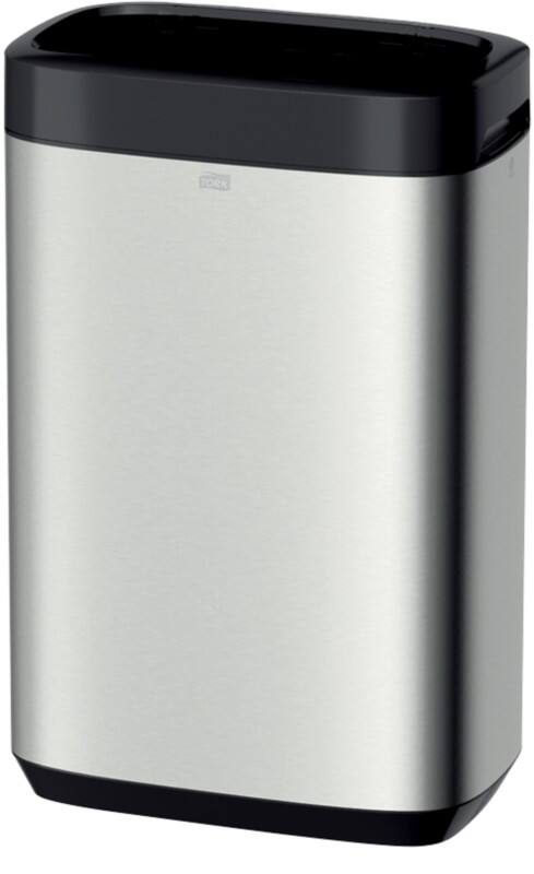 Poubelle Tork 50 L Gris Acier inoxydable