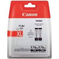 Cartouche jet d'encre Canon D'origine PGI-570XL Noir 2 Unités
