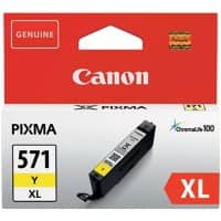 Cartouche jet d'encre Canon CLI-571Y XL D'origine 0334C001 Jaune