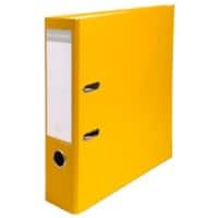 Classeur à levier Exacompta Large Maxi A4 75 mm Jaune 2 Anneaux 918404B Plastique Portrait