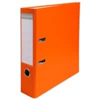 Classeur à levier Exacompta Maxi A4 7,5 cm Orange 2 anneaux PP (Polypropylène) Portrait