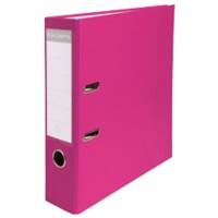 Classeur à levier Exacompta Maxi A4 7,5 cm Rose 2 anneaux PP (Polypropylène) Portrait