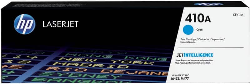 Toner HP 410A D'origine CF411A Cyan