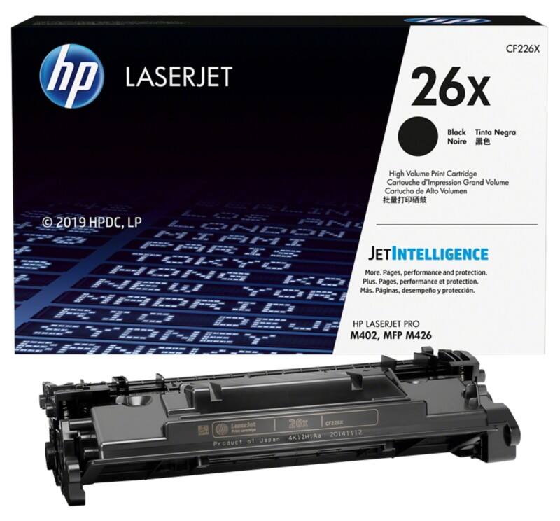 Toner HP 26X D'origine CF226X Noir
