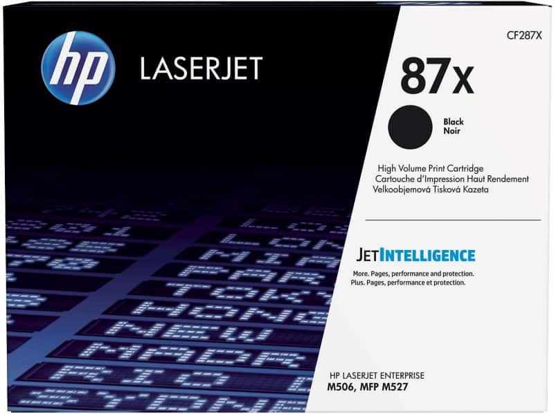 Toner HP 87X D'origine CF287X Noir