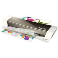 Plastifieuse Leitz iLAM Home Office A4, 300 mm/min. Préchauffage 3 min. Jusqu'à 2 x 125 (250) microns. Gris