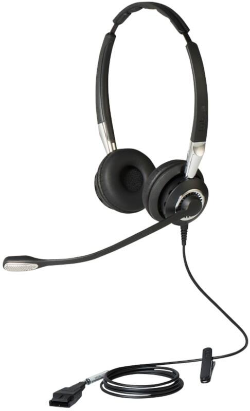 Casque Jabra BIZ BIZ 2400 Duo II QD NC Avec fil Sur tête USB Microphone à réduction de bruit Avec Microphone Stéréo