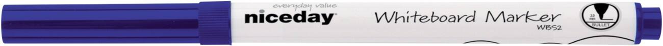 Marqueur pour tableau blanc Niceday WBS2 Pointe Ogive Bleu