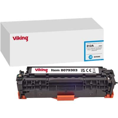 Toner Viking 312A compatible HP CF381A Cyan