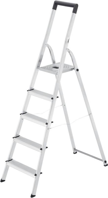 Escabeau Hailo L40 Easyclix 5 marches 48 x 168 cm
