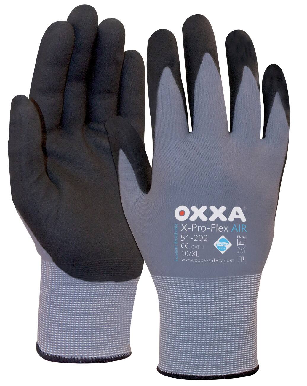 Gants Oxxa X Pro Flex Air Polyuréthane Taille XL Gris 2 Unités