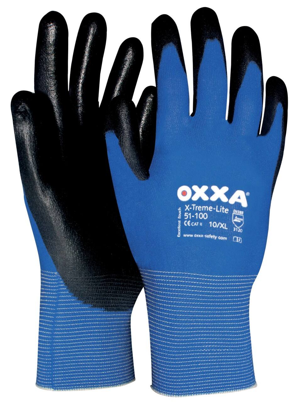 Gants Oxxa X Treme Lite Polyuréthane Taille S Bleu