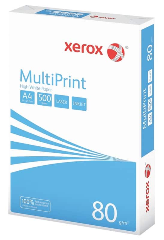 Papier imprimante Xerox Multiprint A4  80 g/m² Lisse Blanc 150 CIE 500 Feuilles 