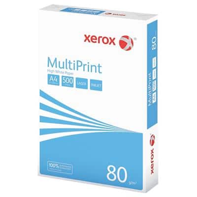 Papier Xerox Multiprint A4 80 g/m² Lisse Blanc 500 Feuilles