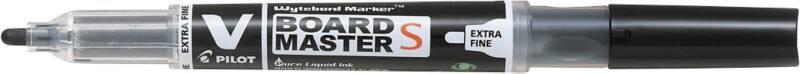 Marqueur pour tableau blanc Pilot V-Board Master S Non permanent Noir Extra fin Ogive - 1,3 mm 80% Recyclé