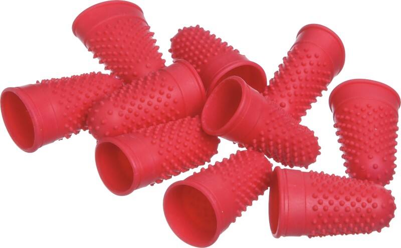 Doigtiers Viking Rouge 15 mm 12 unités